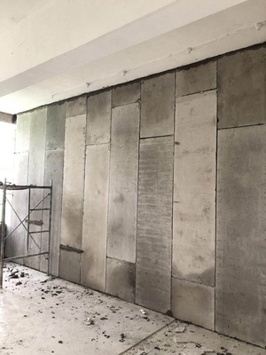 鼠场工业园区墙板工程施工完毕(图)